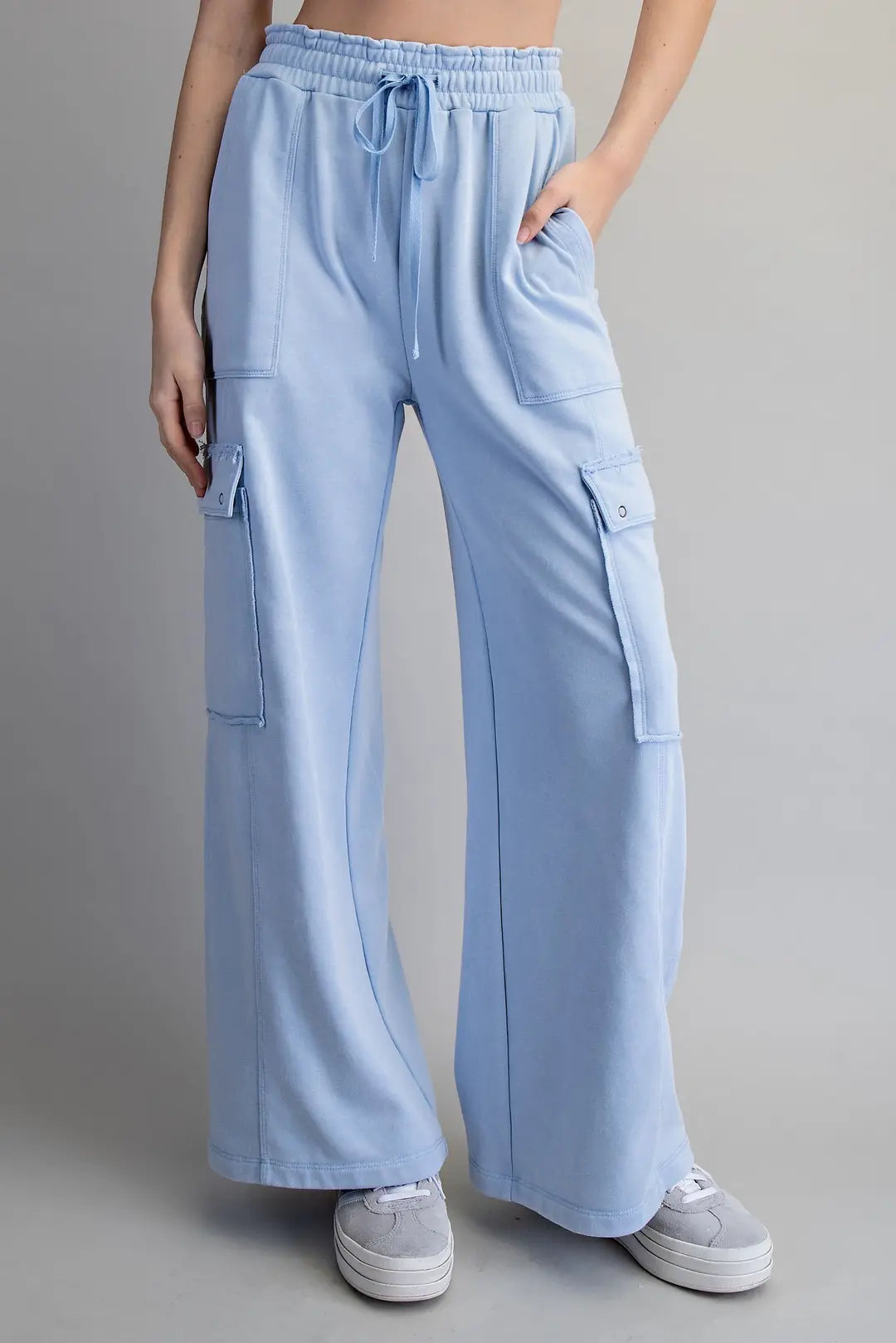 Snow Washed Cargo Pants