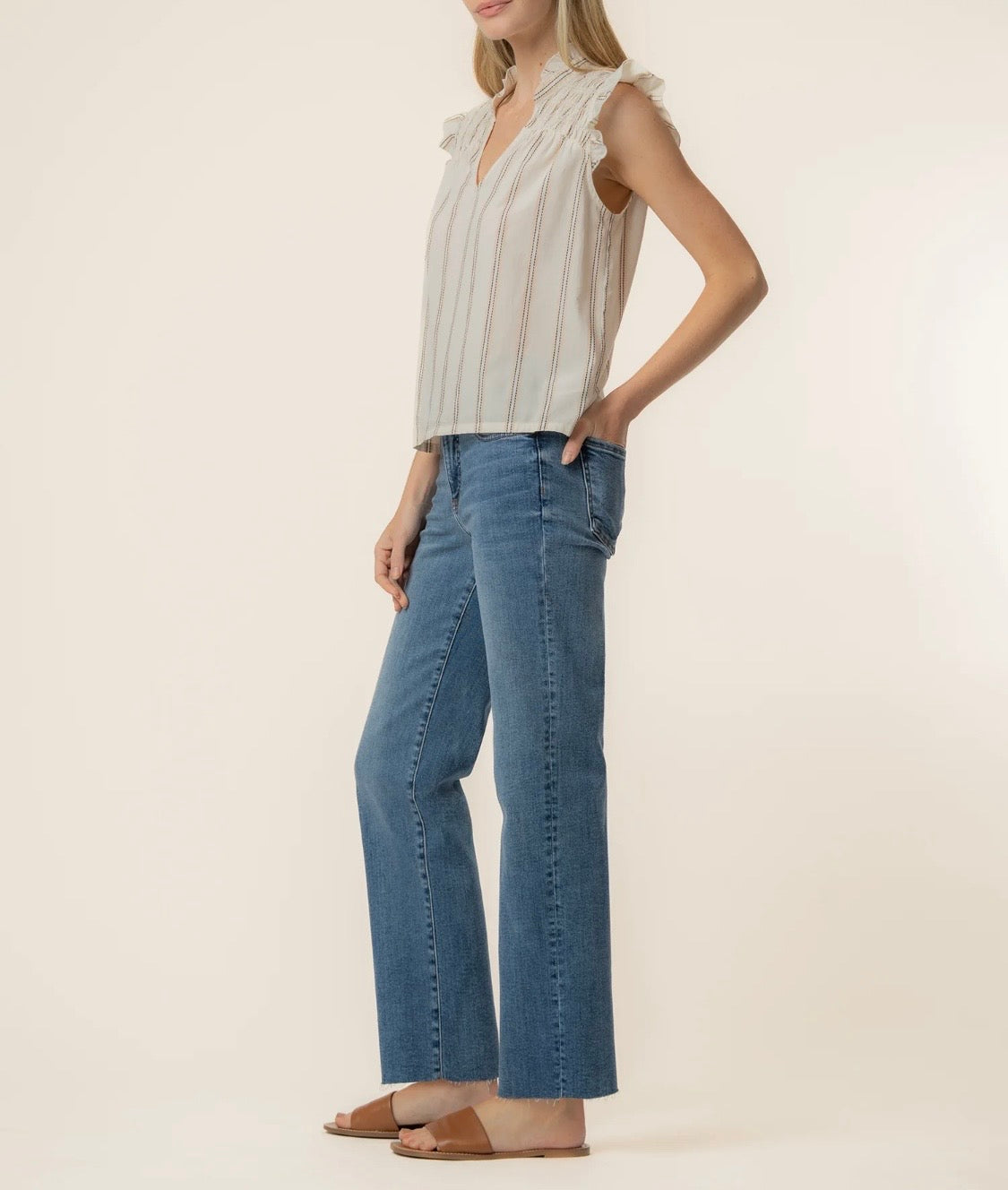 Ronda Ruffle Top