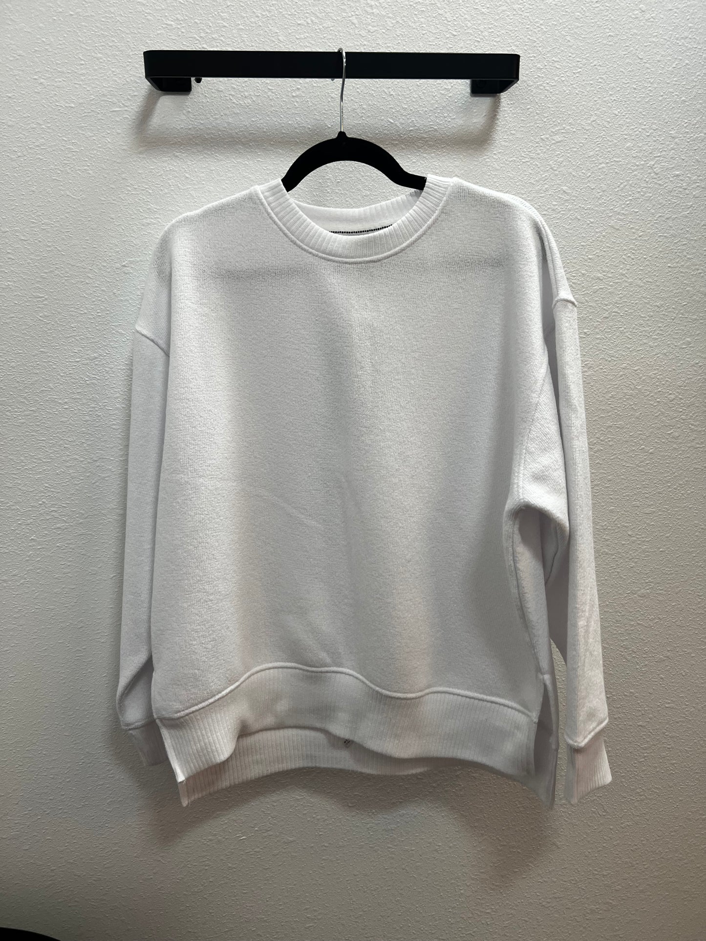 White Crew Sweater