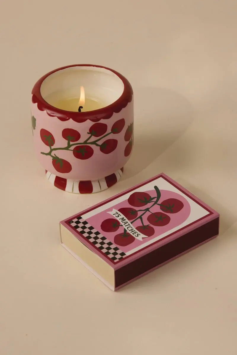 A Dopo 8oz Ceramic Candle