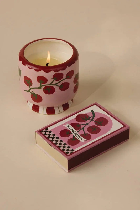 A Dopo 8oz Ceramic Candle