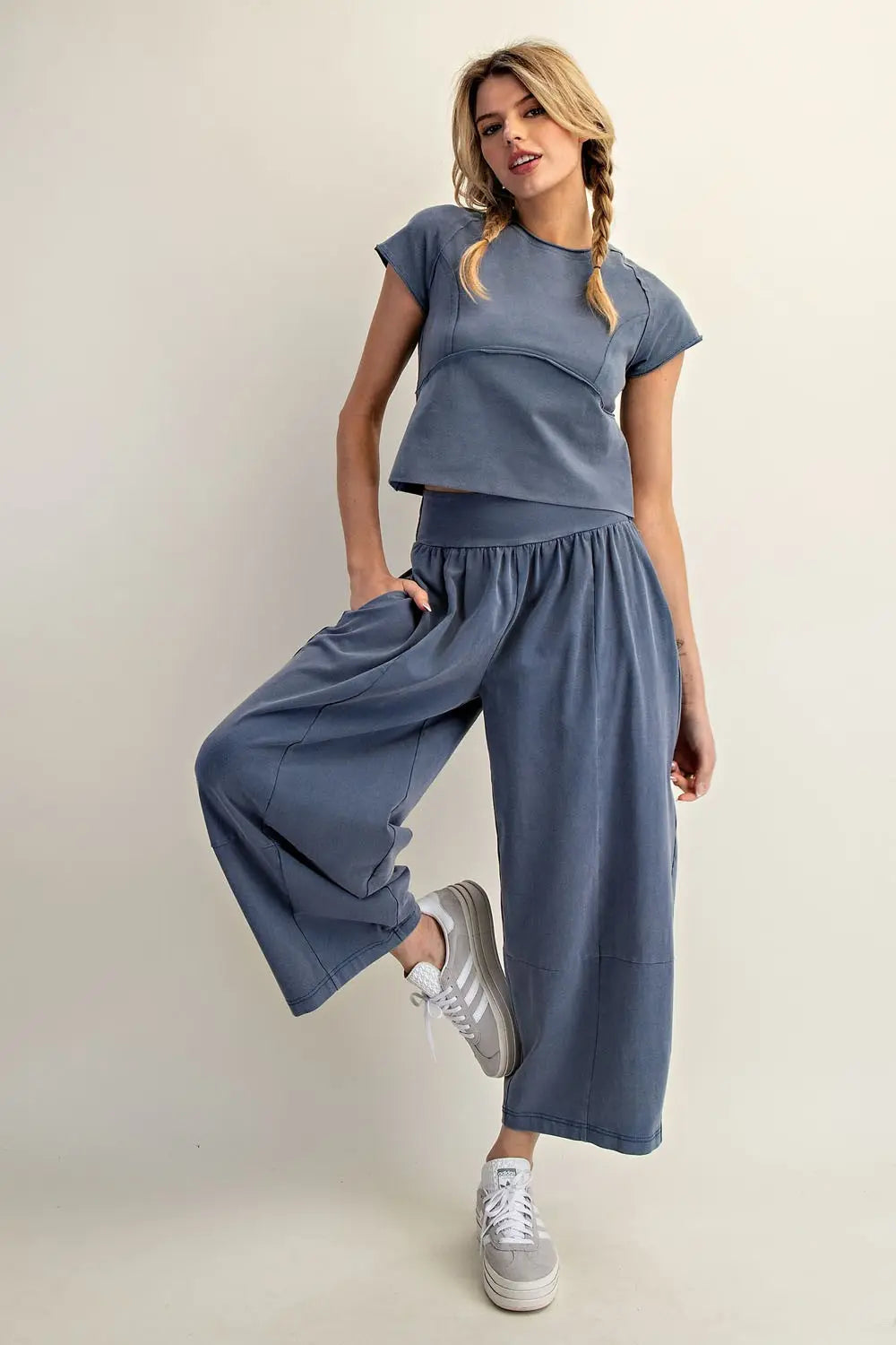 Mineral Washed Pants