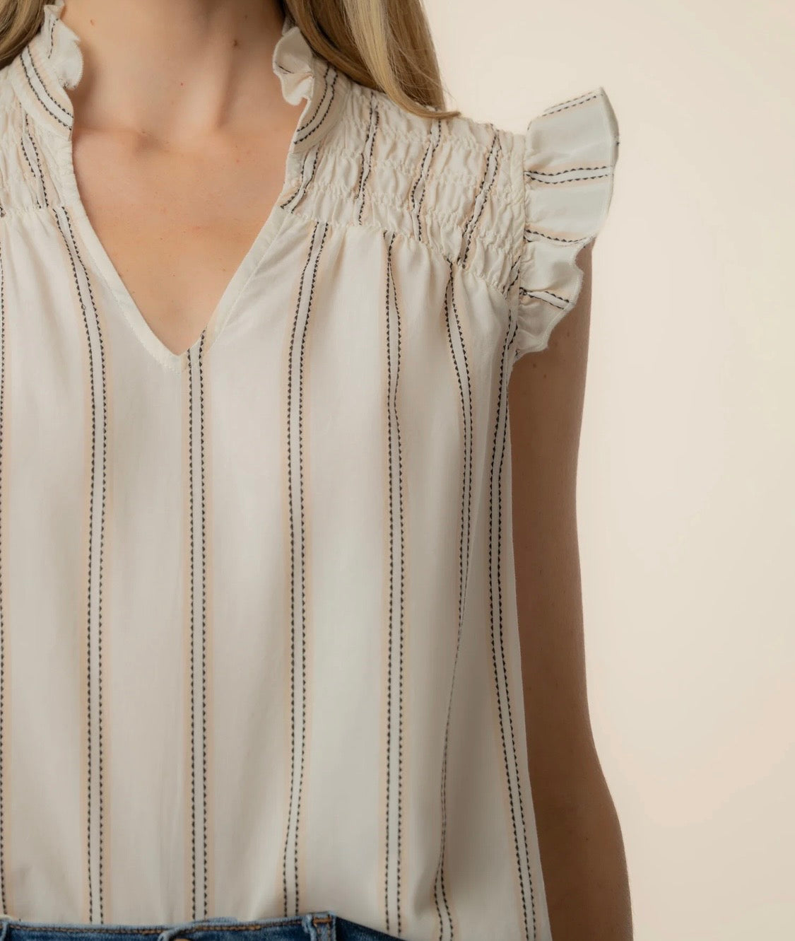 Ronda Ruffle Top