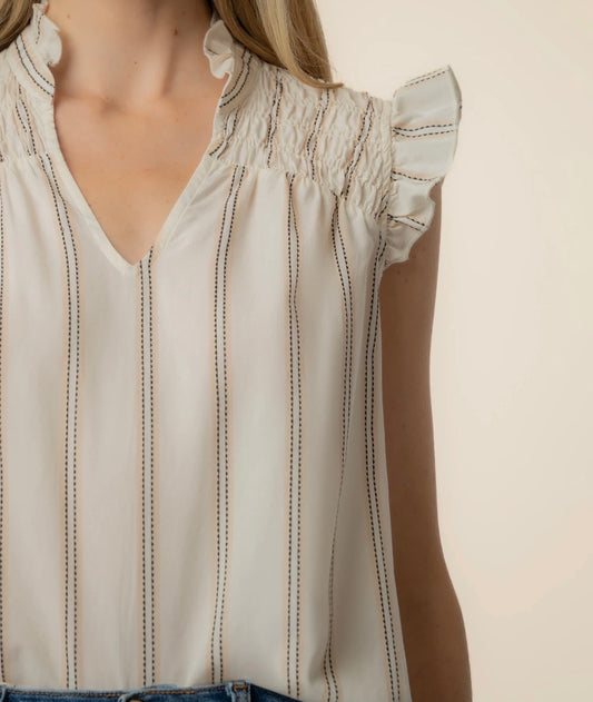 Ronda Ruffle Top