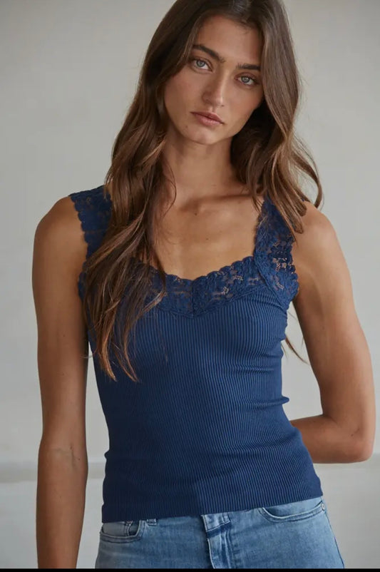 Lace Detail Tank