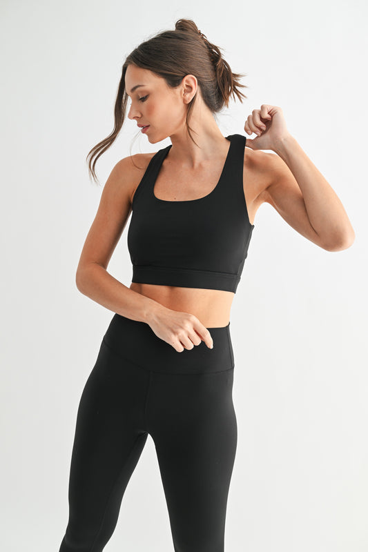 Cross Back Sports Bra