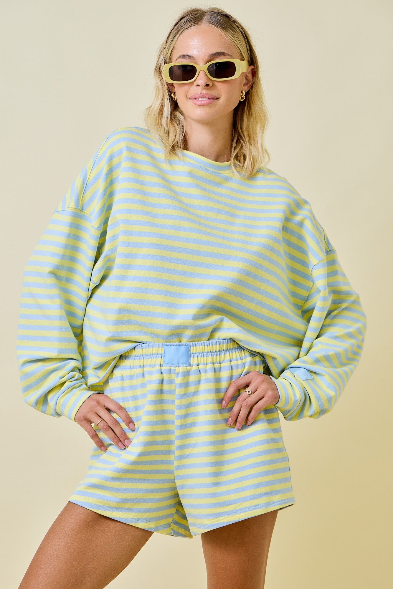 Blue/Lemon Top