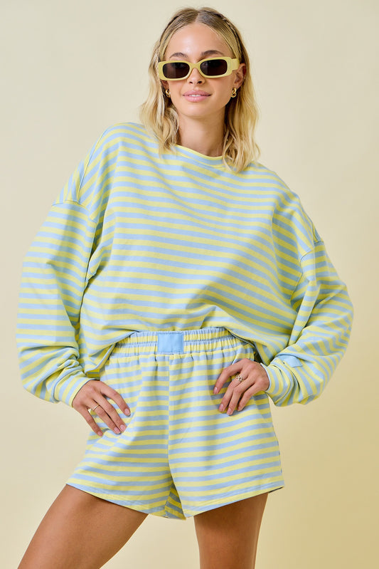 Blue/Lemon Top