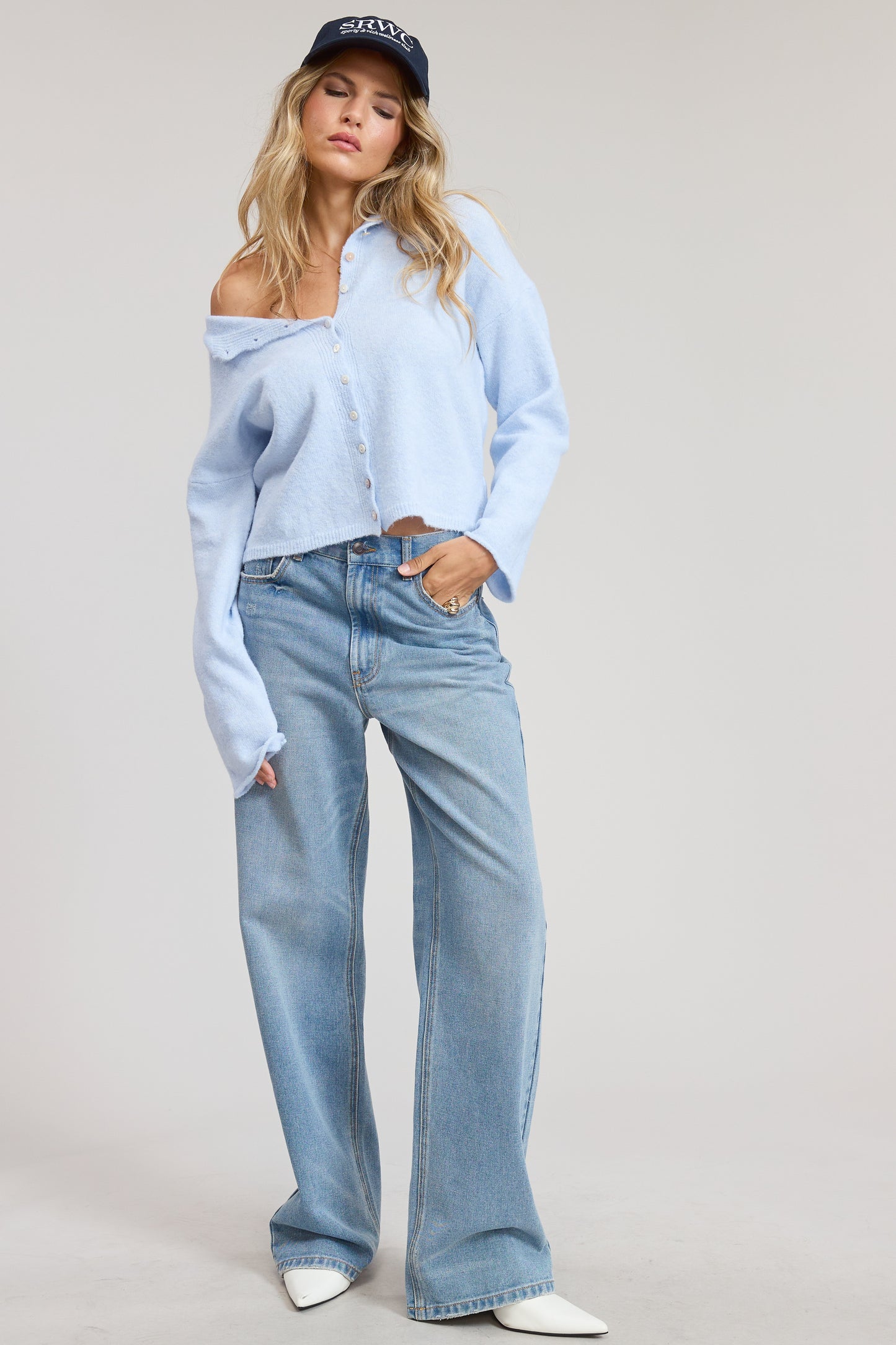 Button Down Cardigan Top