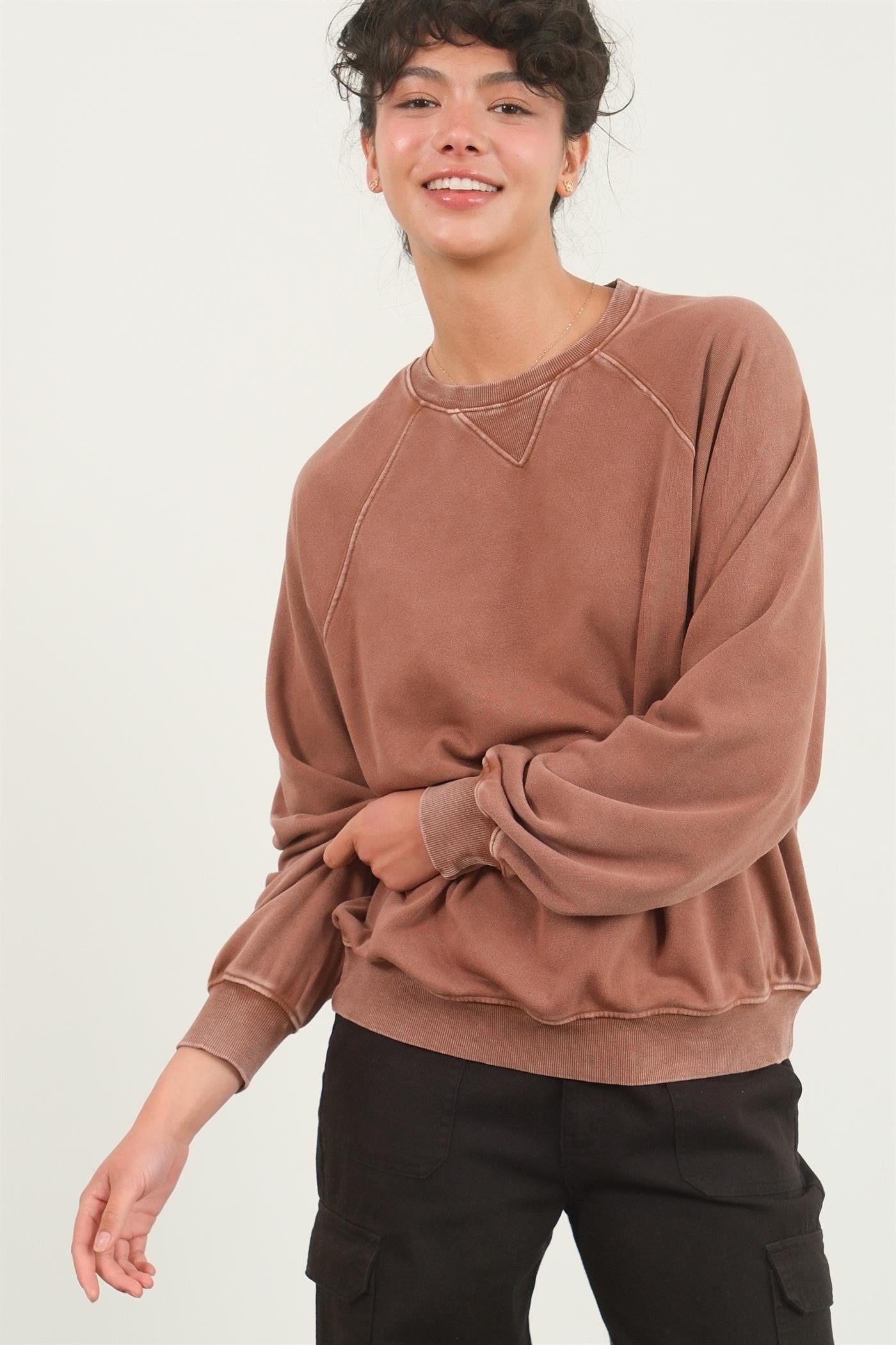 CHESTNUT SWEATSHIRT