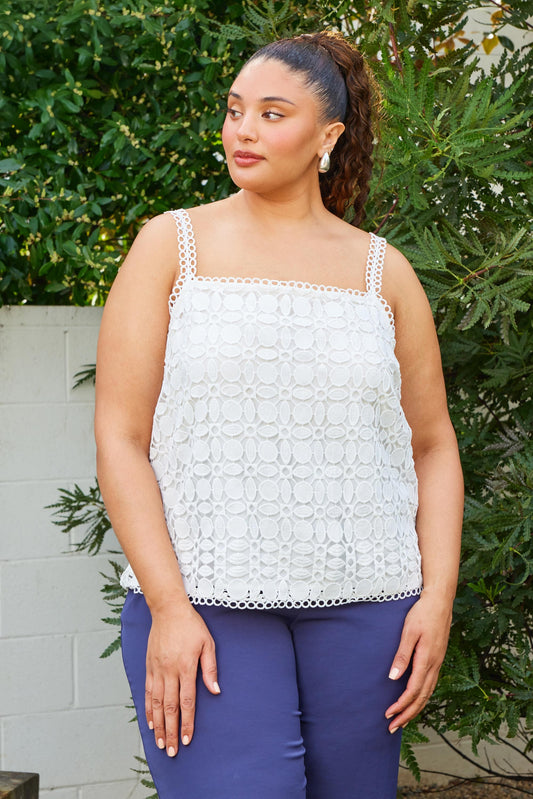 Crochet Lace Cami Top