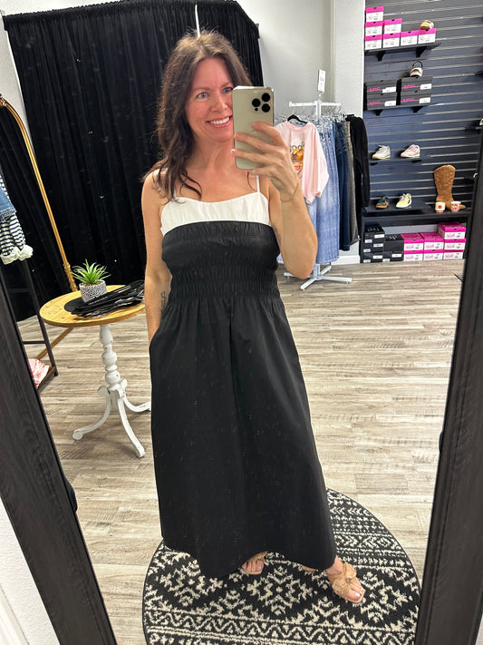 Black Midi Dress