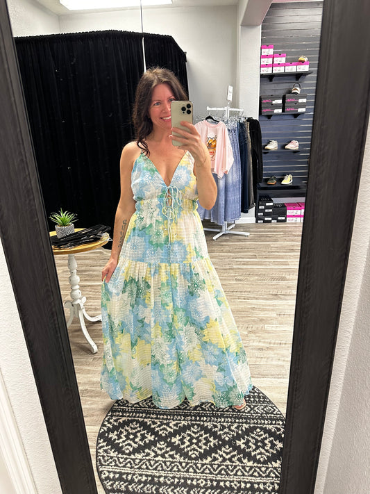Mint Crochette Dress