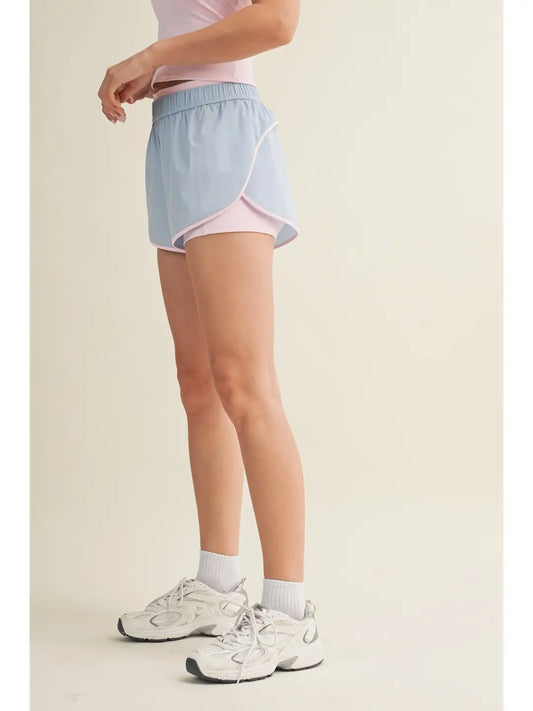 Double Layer Nylon Shorts