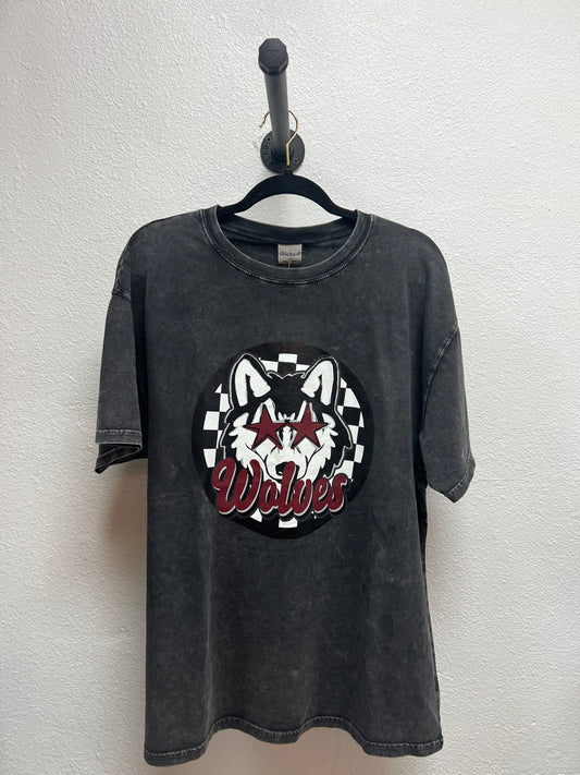 Band Tee Wolves Circle