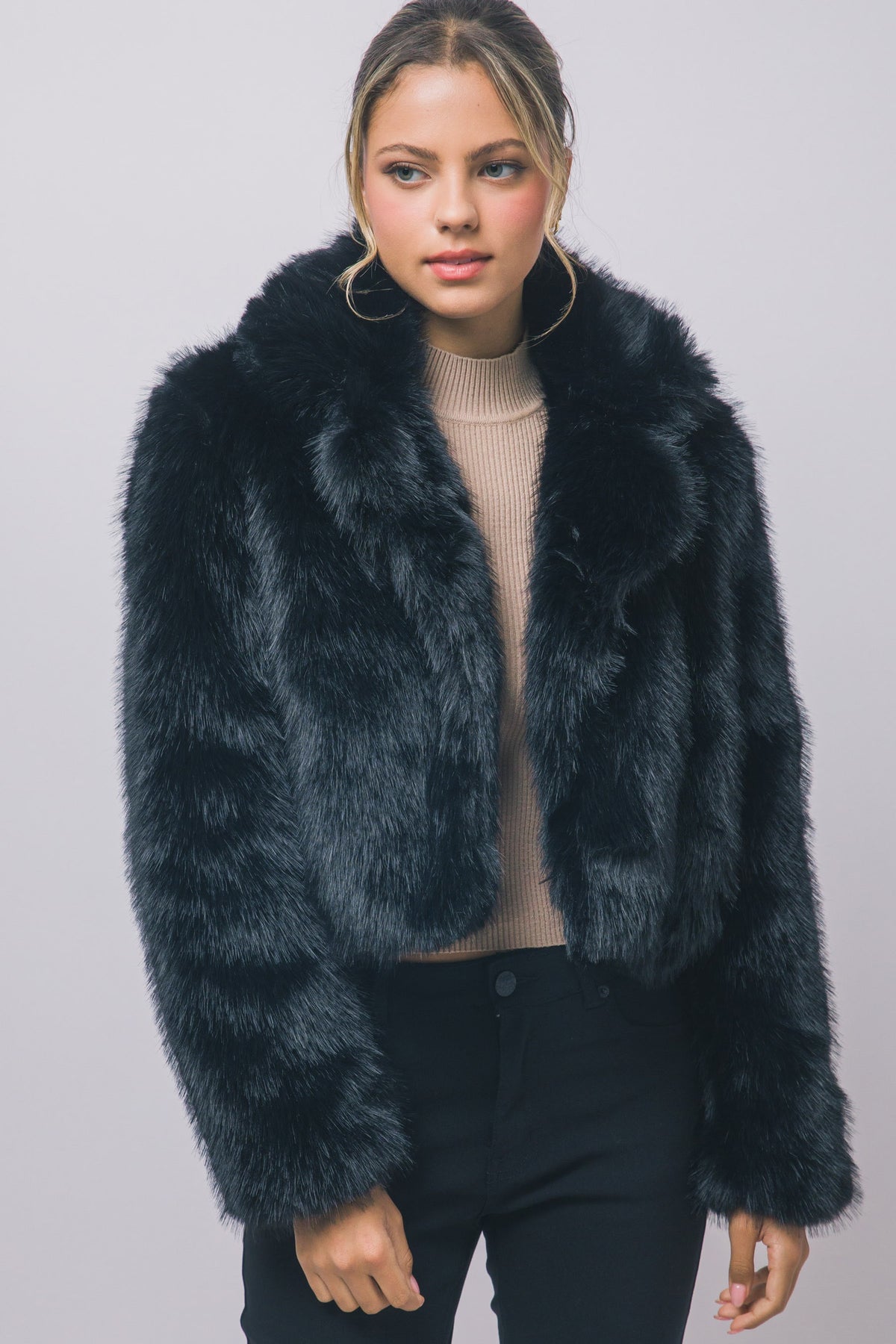 Faux Fur Jacket