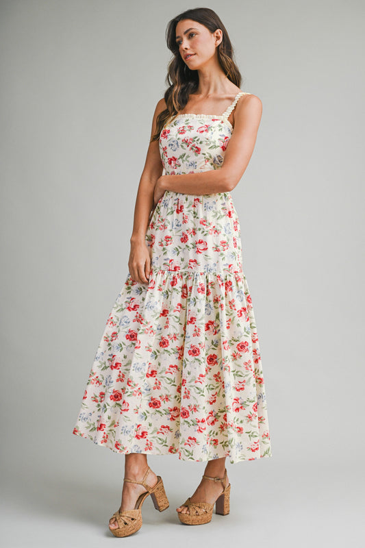 Floral Midi Dress