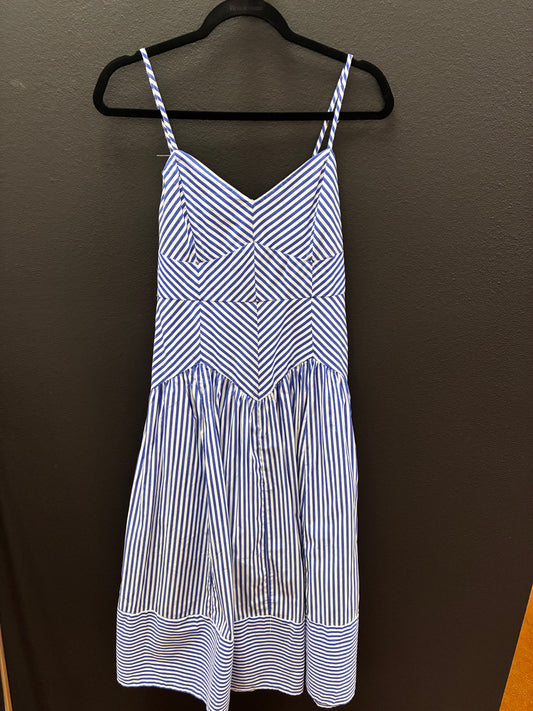 Stripped long dress