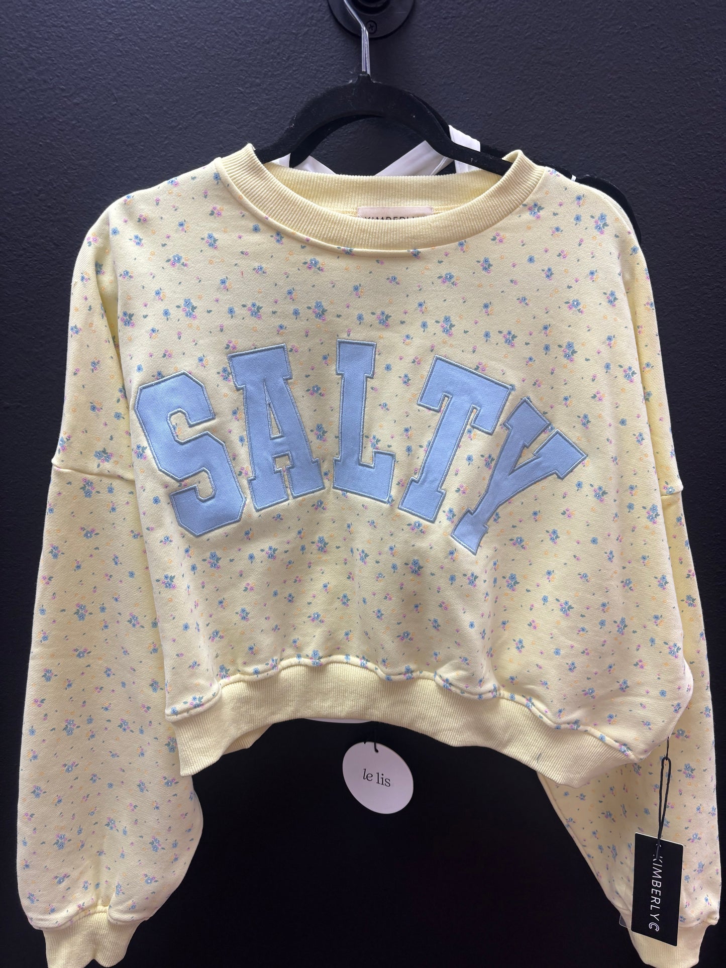Salty Daisy Print Crew