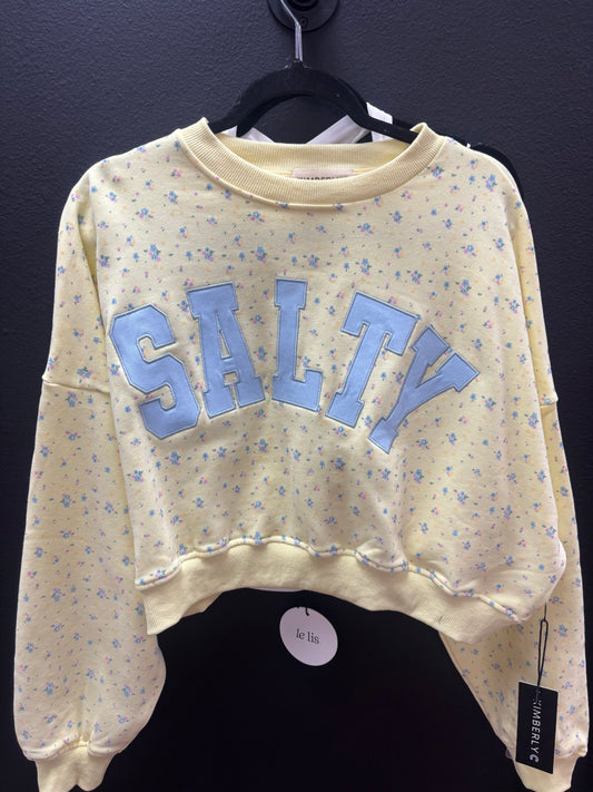 Salty Daisy Print Crew