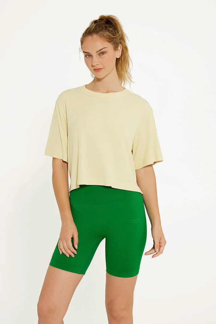 Karen SS Cropped Tee