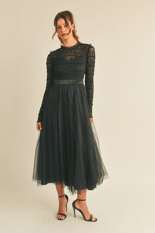 Lace Midi Dress
