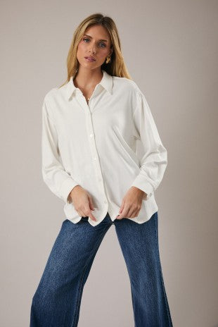 Long Sleeve Button Down Top