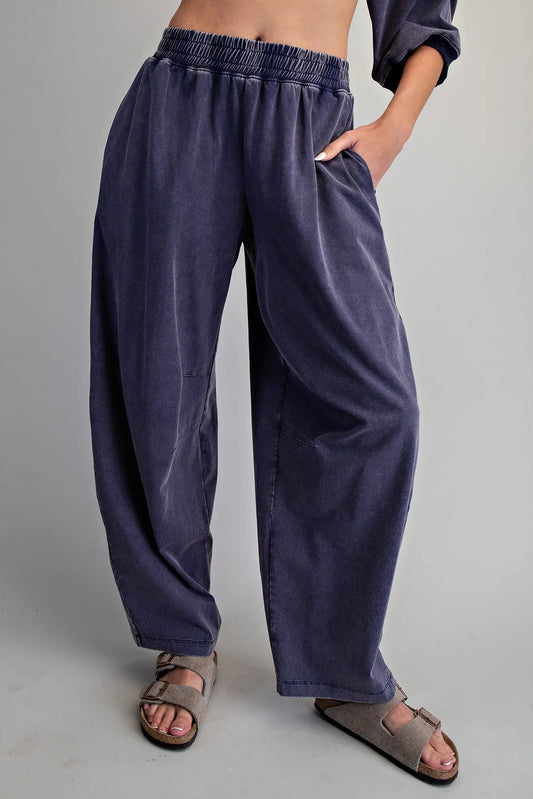 Mineral Washed Barrel Sweatpants