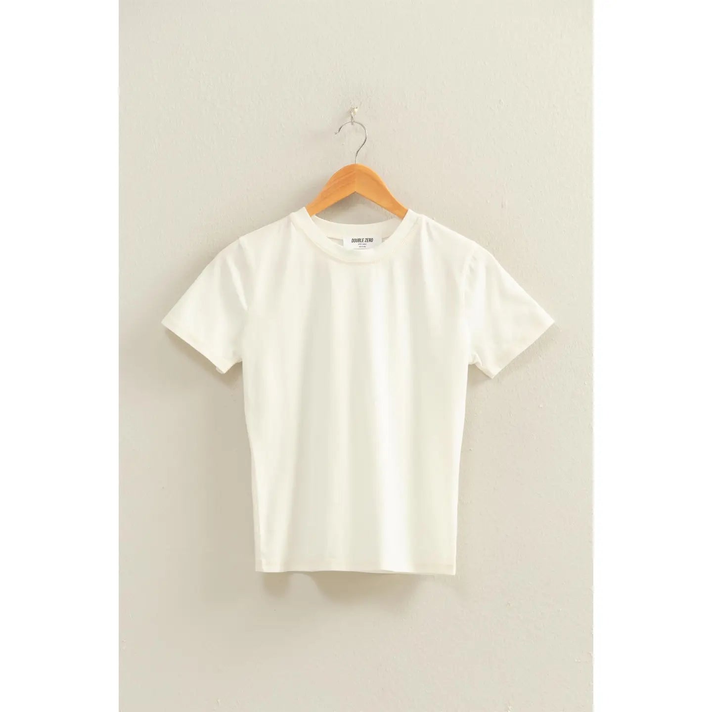 Mineral Washed Short Sleeve Top