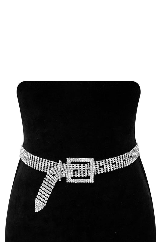 Rhinestone Belly Waist Belt