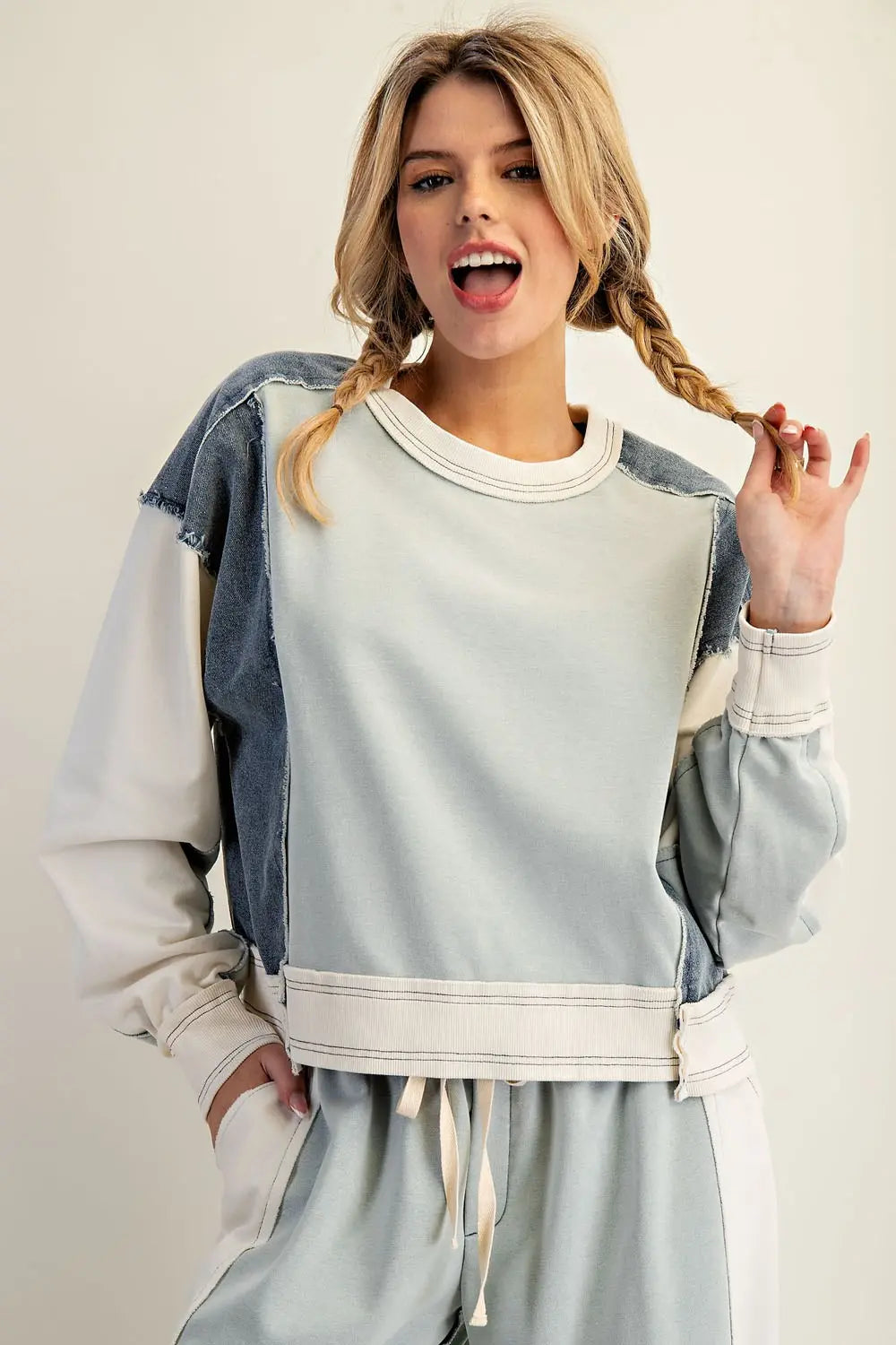 Color Block Top