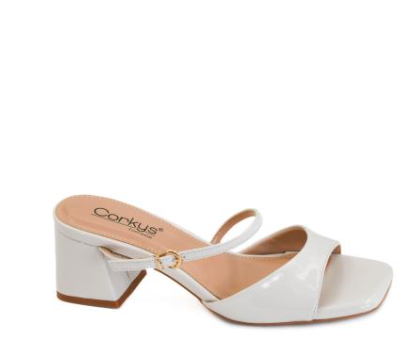 OOH LA LA - Ivory Patent Heel