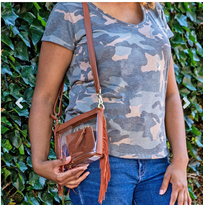 Western Crossbody- Black