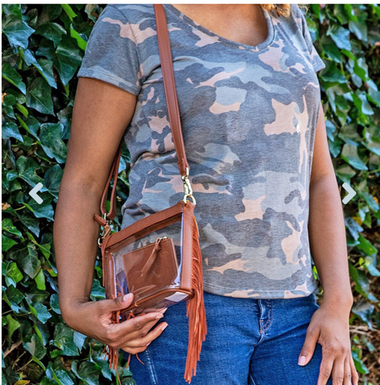 Western Crossbody- Black