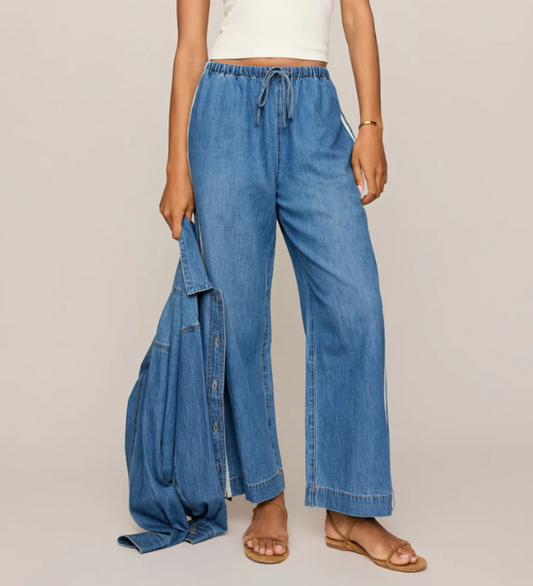 The Sidelines Denim Track Pant