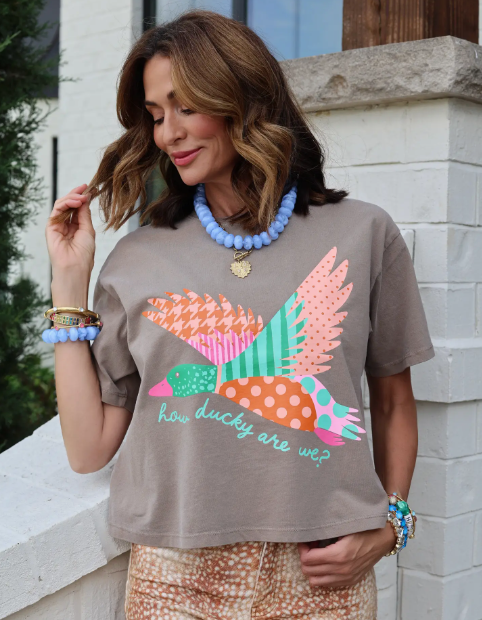 How Ducky Are We Crop Tee