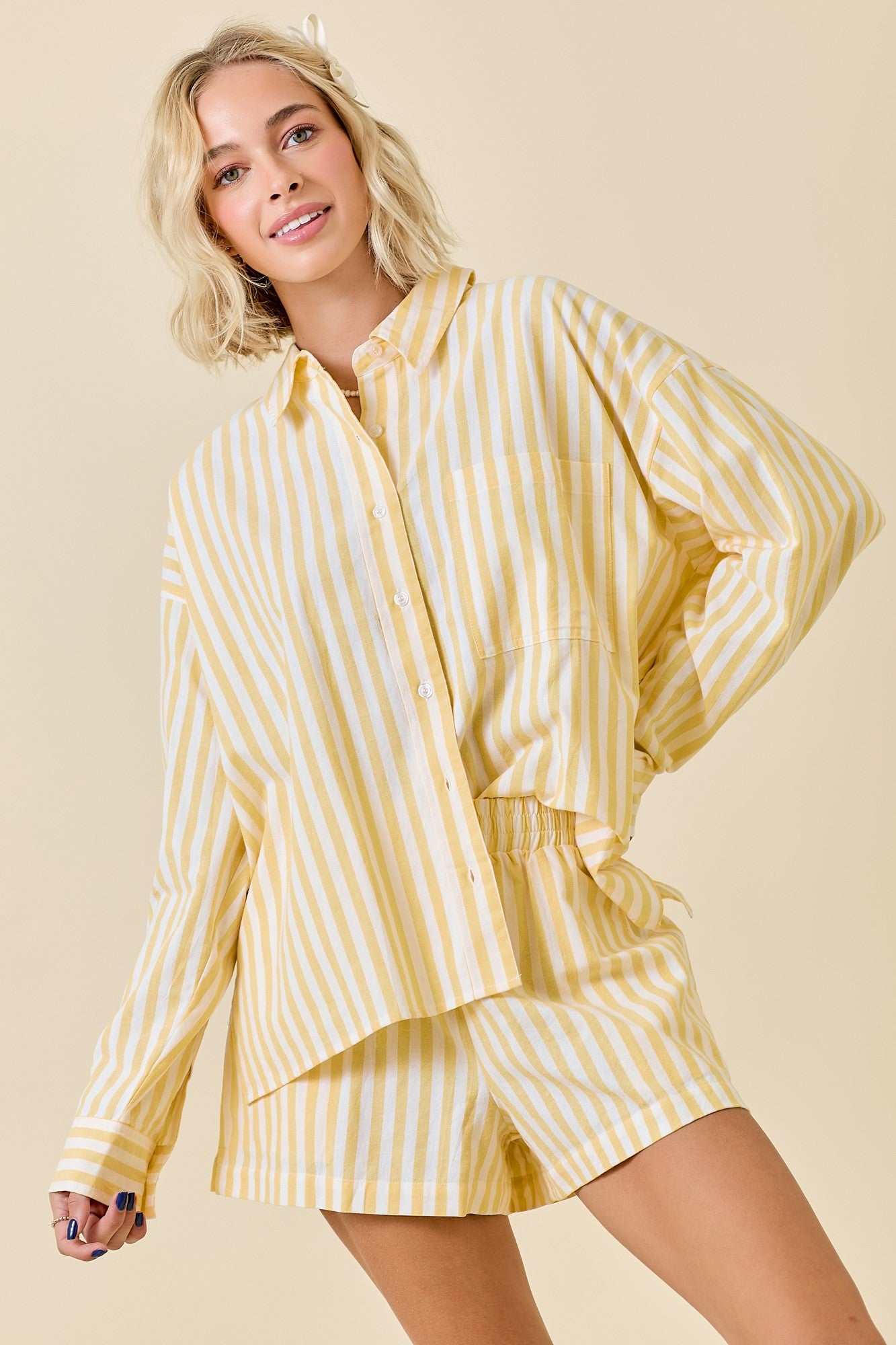 Striped Button Down