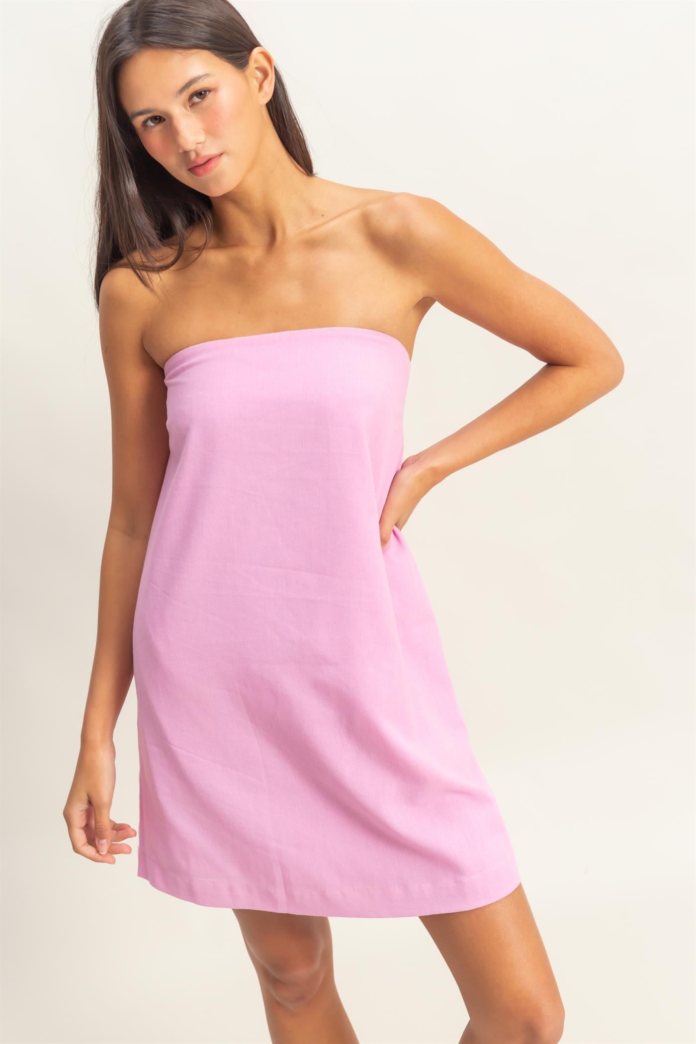 Strapless Mini Dress