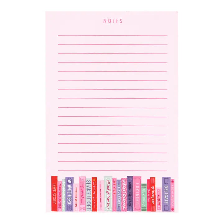Book Tour Notepad
