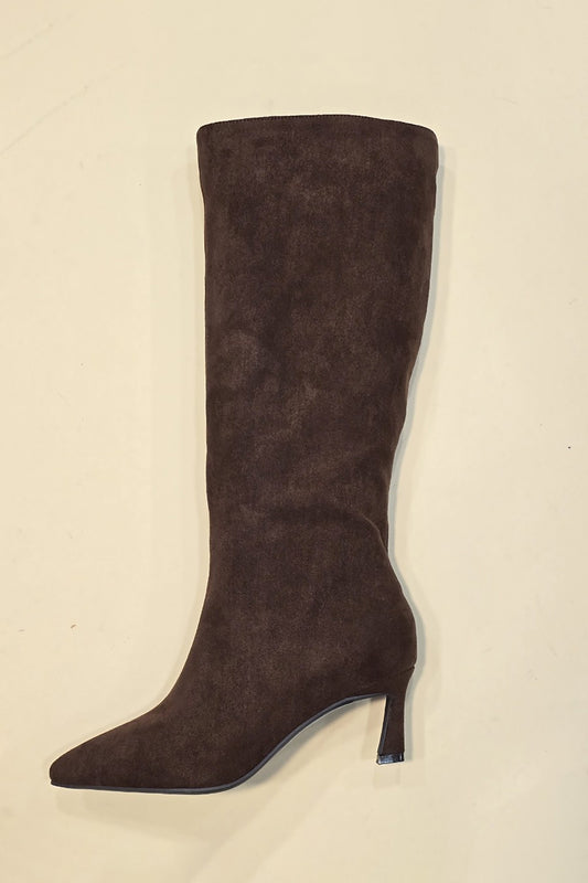 Faux Suede Boots