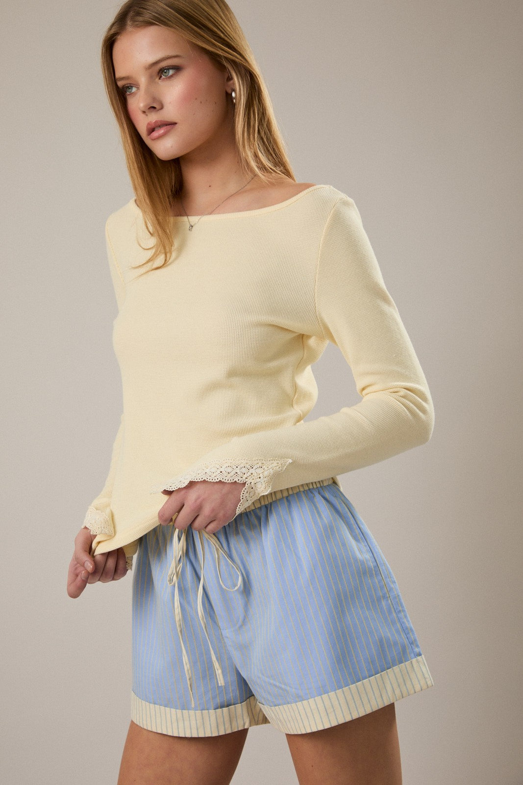 Butter Lace Detail Top