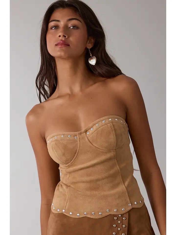 Studded Tube Top