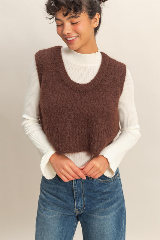 Scoop Neck Vest