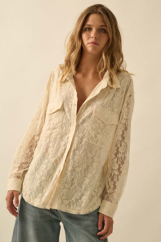 Cream Lace