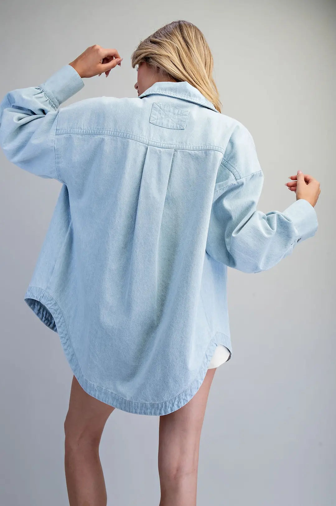 Denim Oversized Shirt