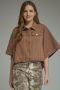 Short Sleeve Button Jacket