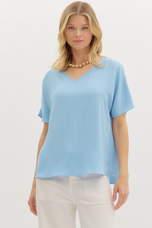 Classic V-Neck Top