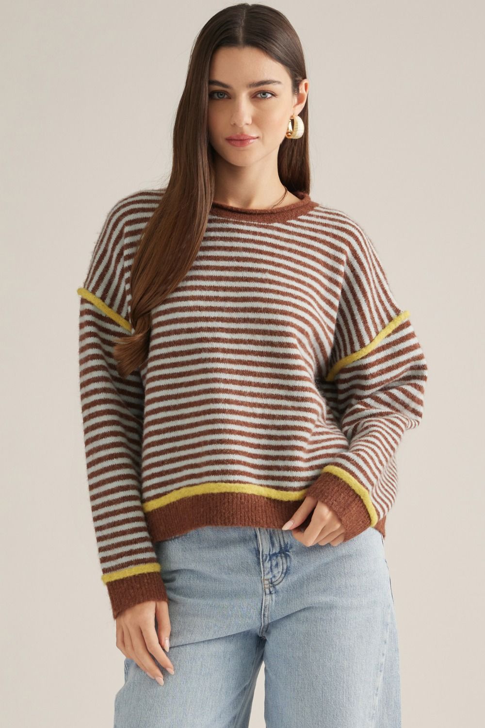 Multicolor Striped Sweater