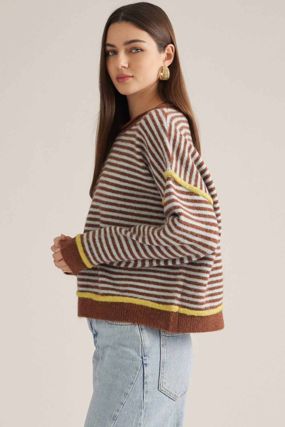 Multicolor Striped Sweater