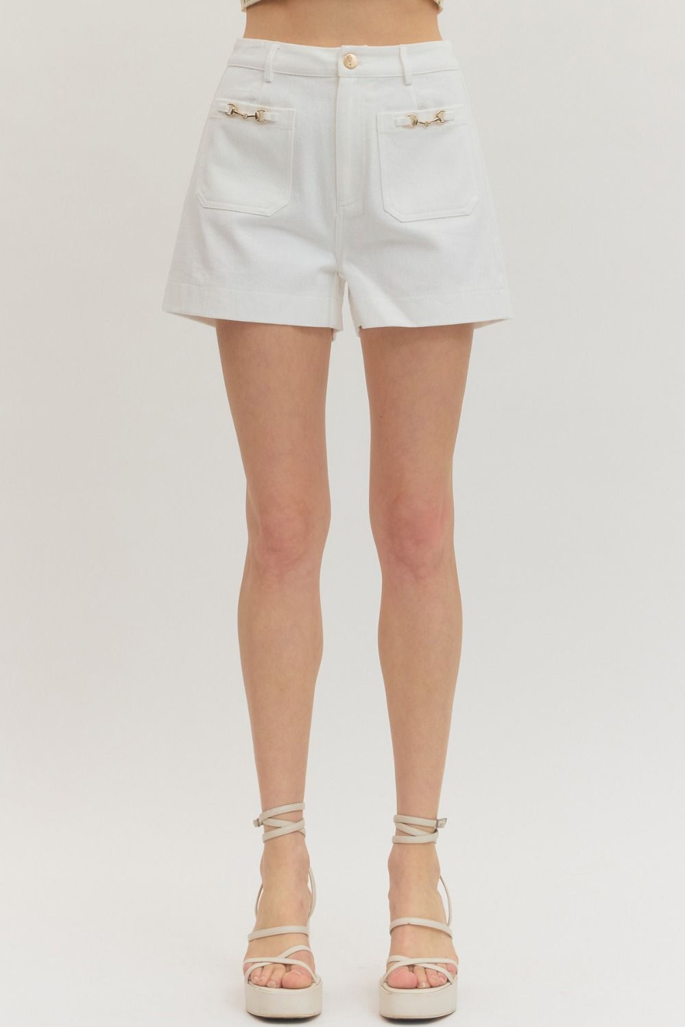Short with Gold Detail